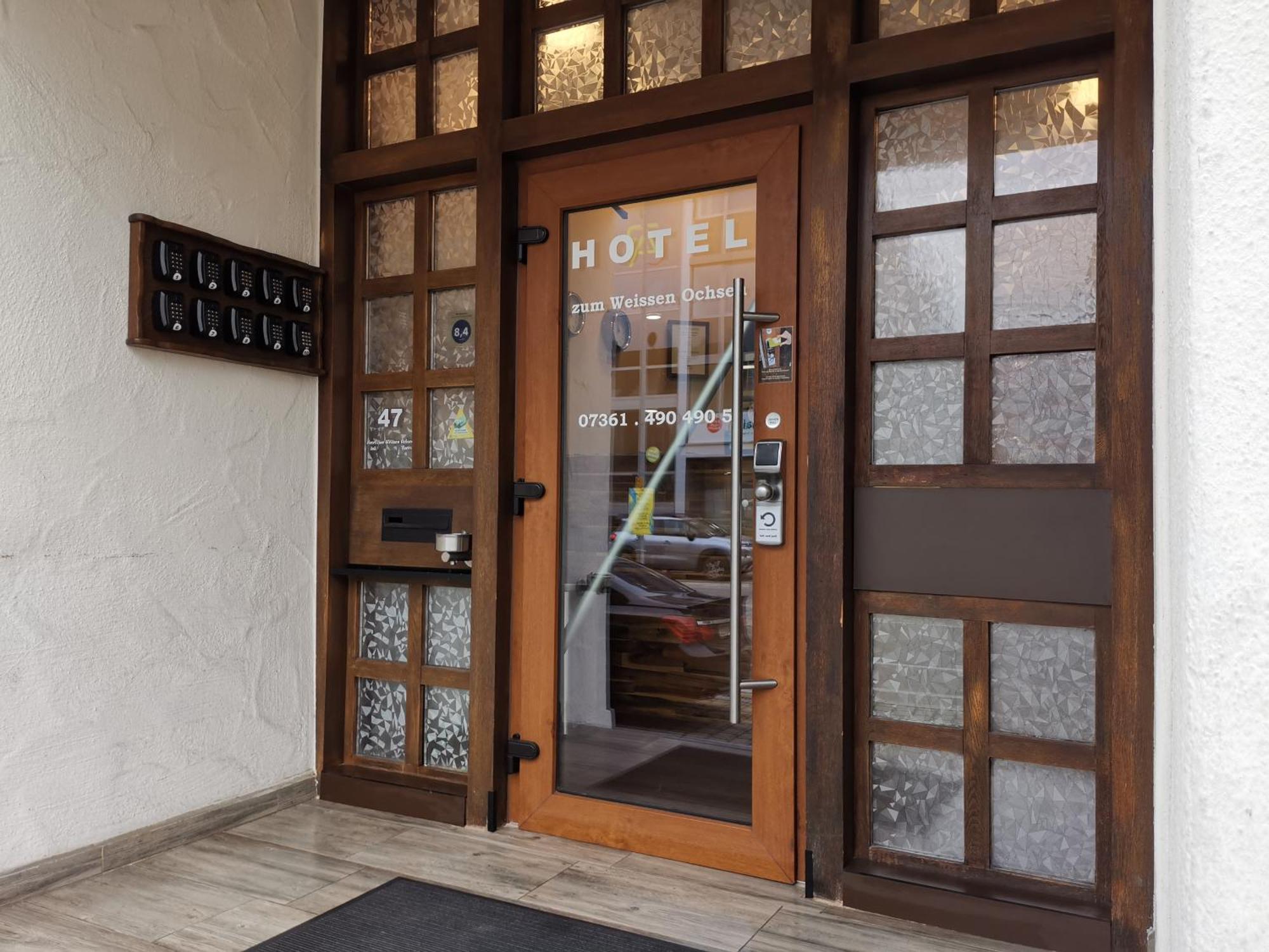 Hotel Zum Weissen Ochsen Aalen Exteriör bild