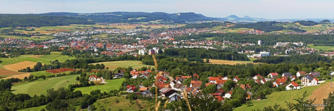 Hotel Zum Weissen Ochsen Aalen Exteriör bild