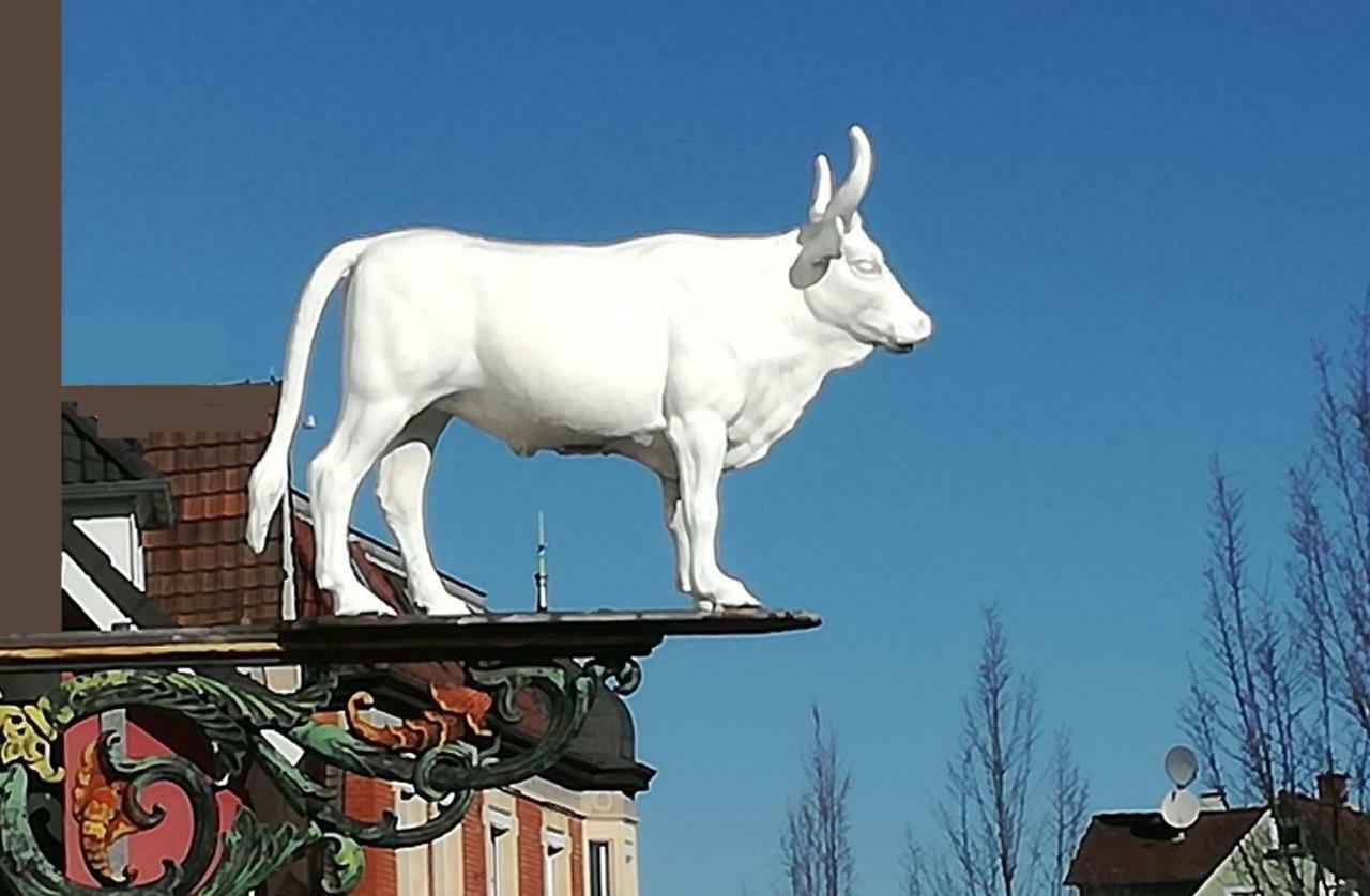 Hotel Zum Weissen Ochsen Aalen Exteriör bild